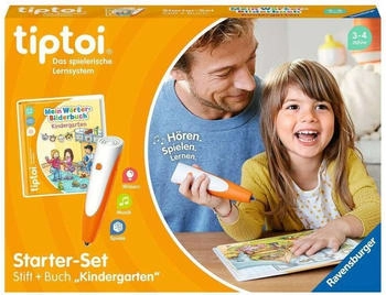 Ravensburger tiptoi - Starter-Set: Stift und W&ouml;rter-Bilderbuch Kindergarten (00113)