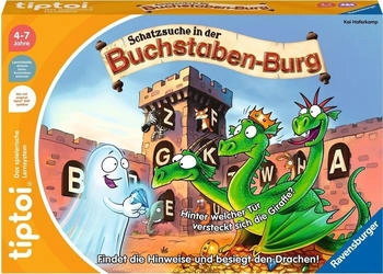 Ravensburger tiptoi - Schatzsuche in der Buchstabenburg (00124)
