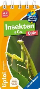 Ravensburger Wieso? Weshalb? Warum? Quiz - Insekten, f&uuml;r Kinder von 4 - 7 Jahren
