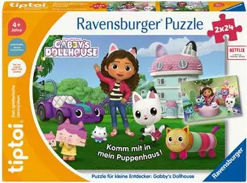 Ravensburger Puzzle f&uuml;r kleine Entdecker: Gabby&rsquo;s Dollhouse