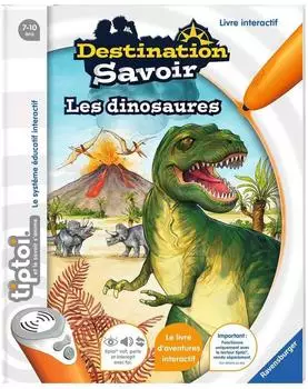 Ravensburger tiptoi® Interaktives Buch "Destination Savoir Les dinosaures" (13099006)