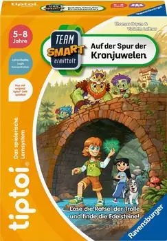 Ravensburger tiptoi Team SMART ermittelt: Auf der Spur der Kronjuwelen (40568600)