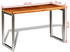 vidaXL Esstisch mit Stahlbeinen 115x55x76 cm(242126)