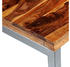 vidaXL Esstisch mit Stahlbeinen 115x55x76 cm(242126)