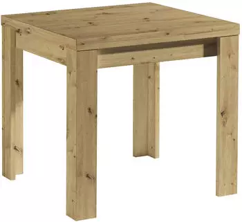 M&auml;usbacher Esstisch Auszugstisch MONZ Asteiche Eiche Nb. 80 x 80 cm