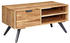 Wohnling Wohnzimmertisch Massivholz Rechteckig 99x49x30 cm ( WL6.154)