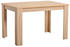Homestyle4u Esstisch ausziehbar 120x80 cm Holz Eiche/braun (2182)