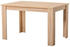 Homestyle4u Esstisch ausziehbar 120x80 cm Holz Eiche/braun (2182)