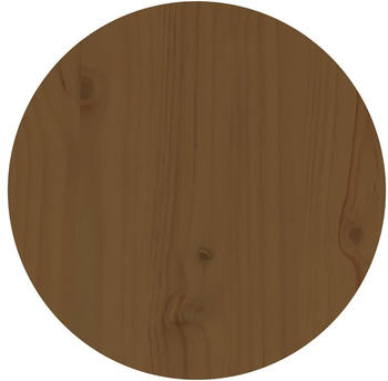 vidaXL Side table 40x60 solid wood pine honey brown