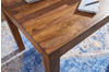 KADIMA DESIGN Esstisch NAKO Massiv Quadratische Tischplatte aus natürlicher Holzmaserung