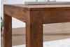KADIMA DESIGN Esstisch NAKO Massiv Quadratische Tischplatte aus natürlicher Holzmaserung