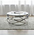 SalesFever Couchtisch Ø 80 cm silber (371527)