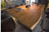 Riess-Ambiente Massivholz Esstisch MAMMUT 140cm Wild-Akazie Industrial Design 2,6cm Tischplatte Baumtisch