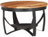 vidaXL Couchtisch Ø68x43 cm Akazie/schwarz