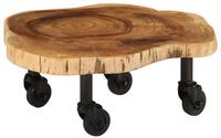 vidaXL Couchtisch Massivholz Akazie 60x55x25 cm