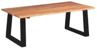 vidaXL Couchtisch Massivholz Akazie 110x60x40 cm