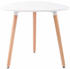 CLP Tisch Abenra 80cm Natura weiß (202777702)