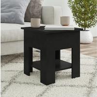 vidaXL Couchtisch Schwarz 40x40x42 cm Holzwerkstoff