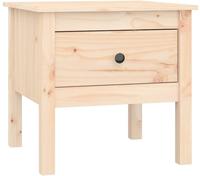 vidaXL Beistelltisch 50x50x49 cm Massivholz Kiefer