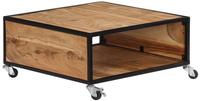 vidaXL Couchtisch 70x70x32 cm Massivholz Akazie