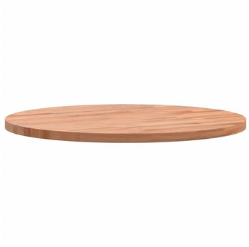 vidaXL Tischplatte Ø40x1,5 cm Rund Massivholz Buche