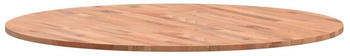 vidaXL Tischplatte Ø90x1,5 cm Rund Massivholz Buche
