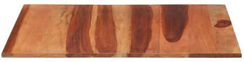 vidaXL Tischplatte Massivholz Palisander 15-16 mm 80x80 cm