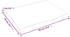 vidaXL Tischplatte 60x50x2 cm Massivholz Eiche Unbehandelt