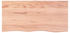 vidaXL Tischplatte Hellbraun 100x50x2 cm Massivholz Eiche Behandelt