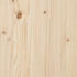 vidaXL Tischplatte 70x35x2,5 cm Massivholz Kiefer Oval