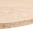 vidaXL Tischplatte 70x35x2,5 cm Massivholz Kiefer Oval