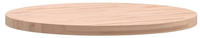 vidaXL Tischplatte &Oslash;50x2,5 cm Rund Massivholz Buche