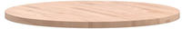 vidaXL Tischplatte &Oslash;70x2,5 cm Rund Massivholz Buche