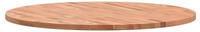 vidaXL Tischplatte &Oslash;90x2,5 cm Rund Massivholz Buche