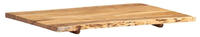 vidaXL Tischplatte Massivholz Akazie 80x(50-60)x2,5 cm