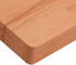 vidaXL Tischplatte 60x60x4 cm Quadratisch Massivholz Buche