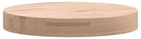 vidaXL Tischplatte &Oslash;30x4 cm Rund Massivholz Buche