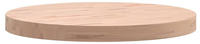 vidaXL Tischplatte &Oslash;50x4 cm Rund Massivholz Buche