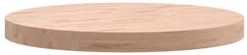 vidaXL Tischplatte &Oslash;50x4 cm Rund Massivholz Buche