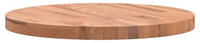 vidaXL Tischplatte &Oslash;60x4 cm Rund Massivholz Buche