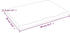 vidaXL Tischplatte 80x60x4 cm Massivholz Eiche Unbehandelt Baumkante