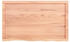 vidaXL Tischplatte Hellbraun 100x60x4 cm Massivholz Eiche Behandelt