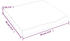 vidaXL Tischplatte 60x60x6 cm Massivholz Eiche Unbehandelt
