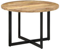 vidaXL Esstisch 110x75 cm Massivholz Mango