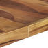 vidaXL Esstisch 140x140x75 cm Massivholz mit Palisander-Finish
