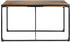 vidaXL Esstisch 140x140x75 cm Massivholz mit Palisander-Finish
