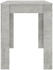 vidaXL Esstisch Betongrau 120x60x76 cm Holzwerkstoff