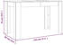 vidaXL Esstisch Grau Sonoma 120x60x76 cm Holzwerkstoff