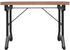 vidaXL Esstisch 110x65x82 cm Massivholz Tanne und Eisen
