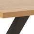 Actona Wales Esstisch Stahl/Holzwerkstoff 160x90 cm
